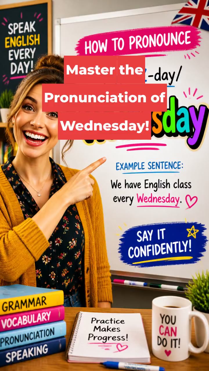 Master the Pronunciation of Wednesday!
