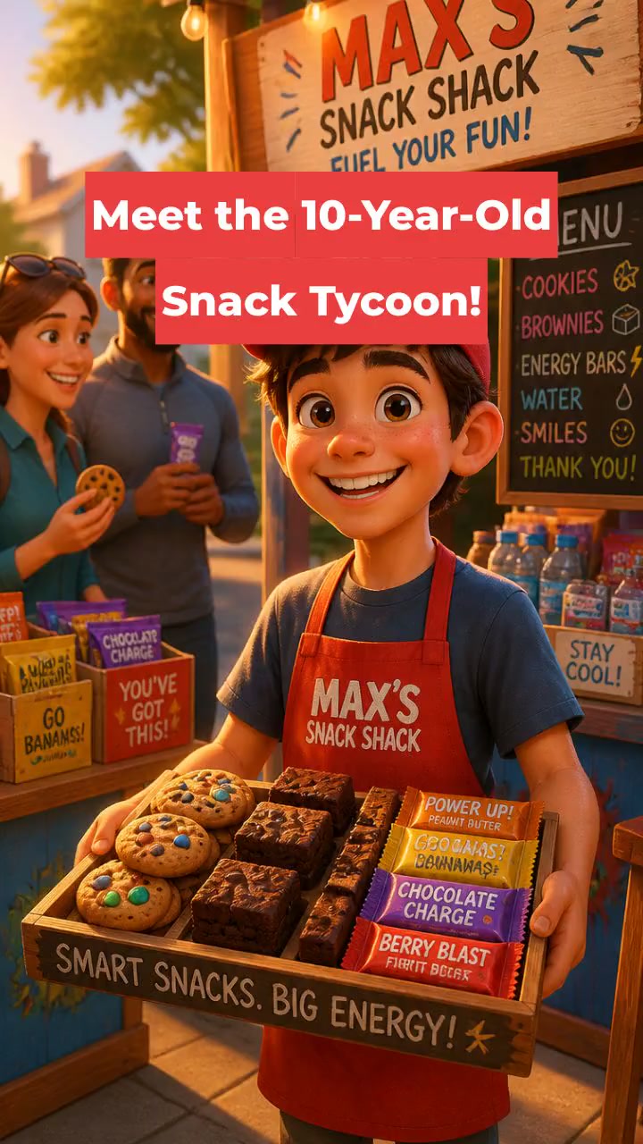 Meet the 10-Year-Old Snack Tycoon!