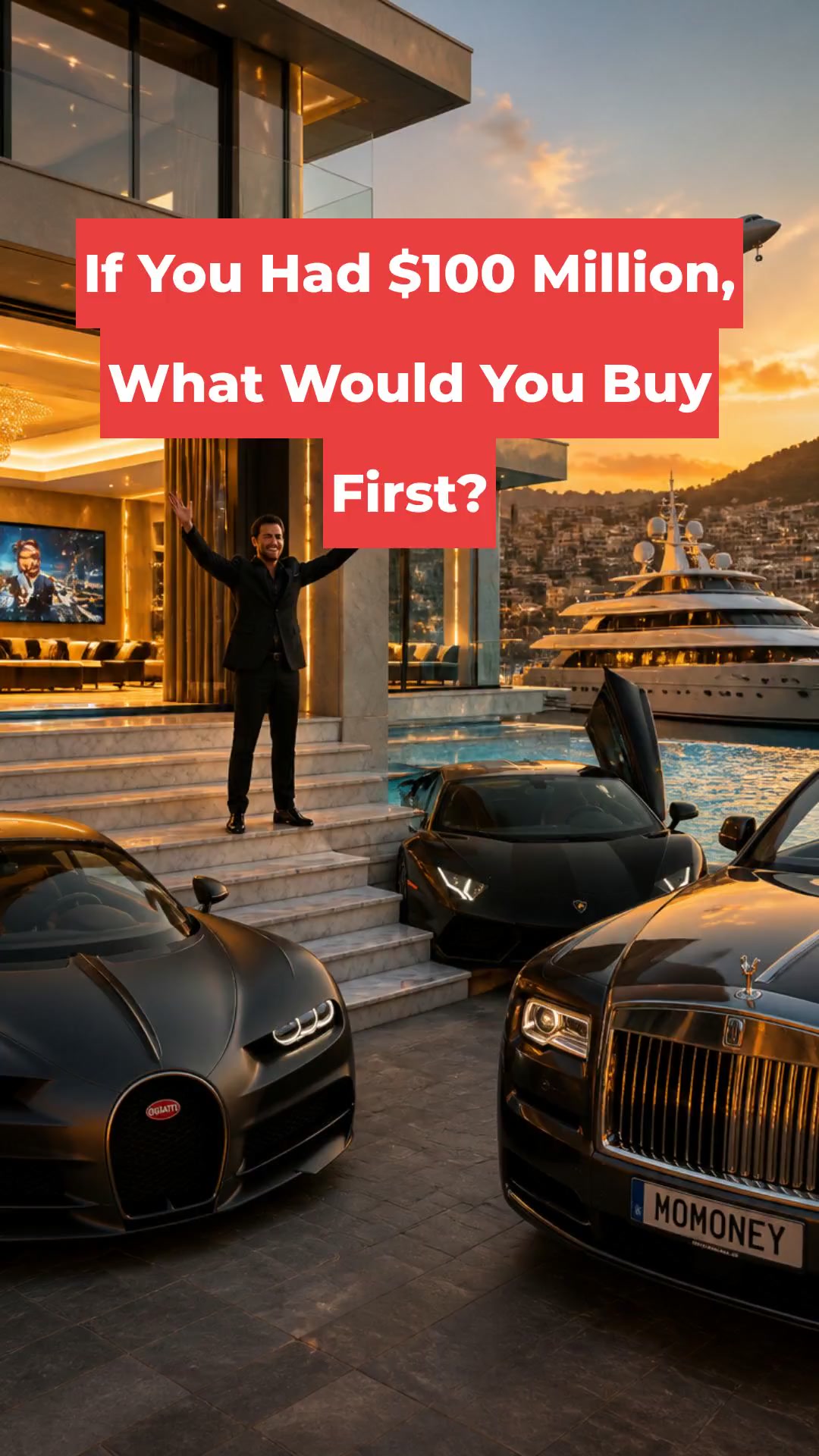 If You Had $100 Million, What Would You Buy First?