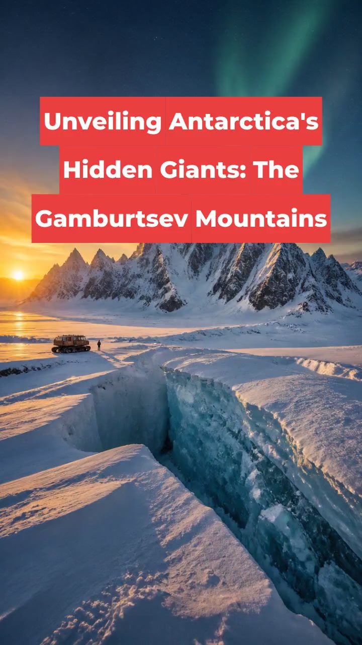 Unveiling Antarctica's Hidden Giants: The Gamburtsev Mountains