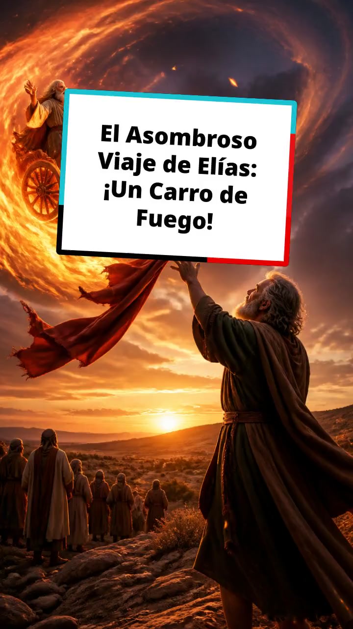 El Asombroso Viaje de Elías: ¡Un Carro de Fuego!