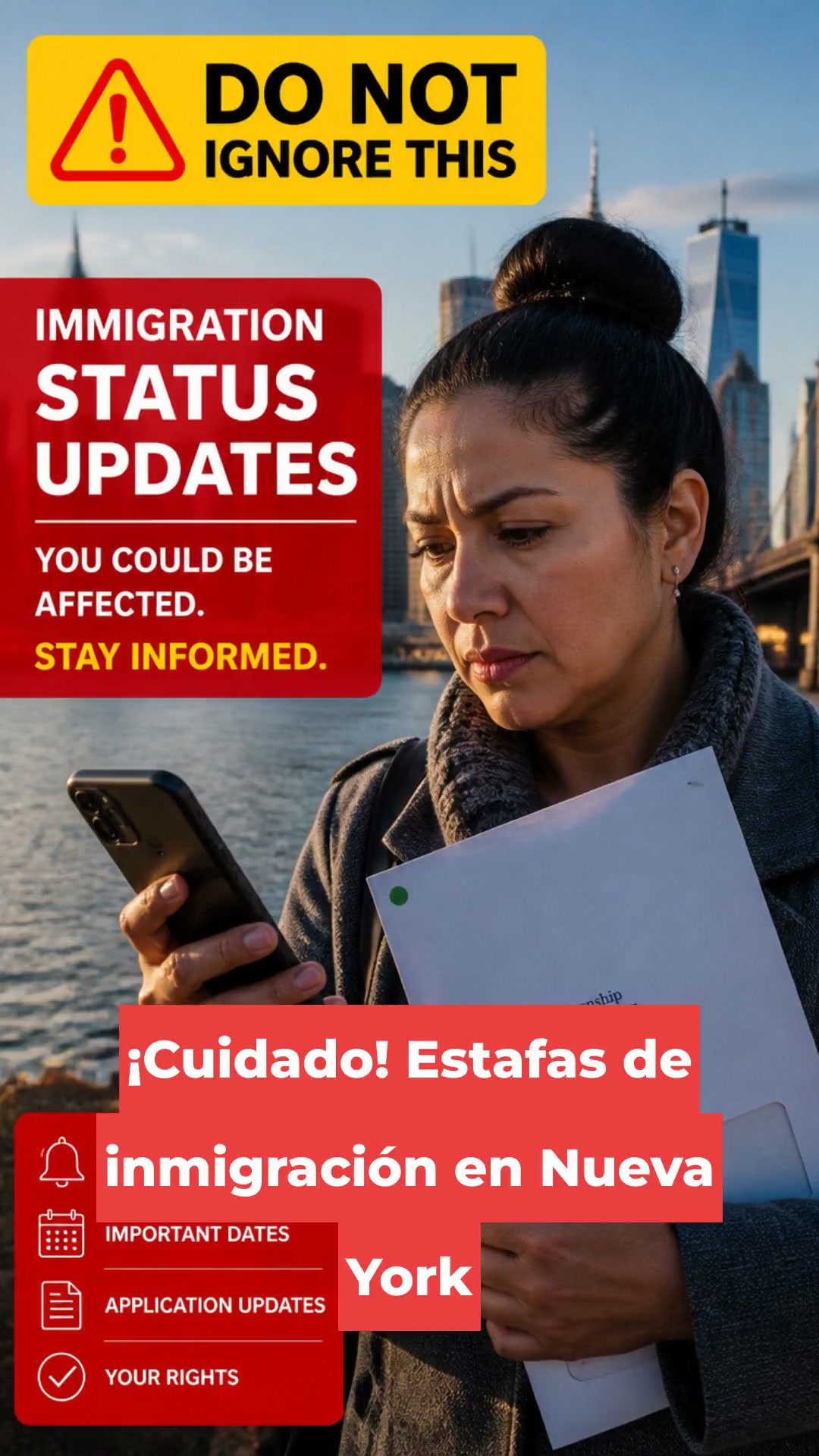 ¡Cuidado! Estafas de inmigración en Nueva York