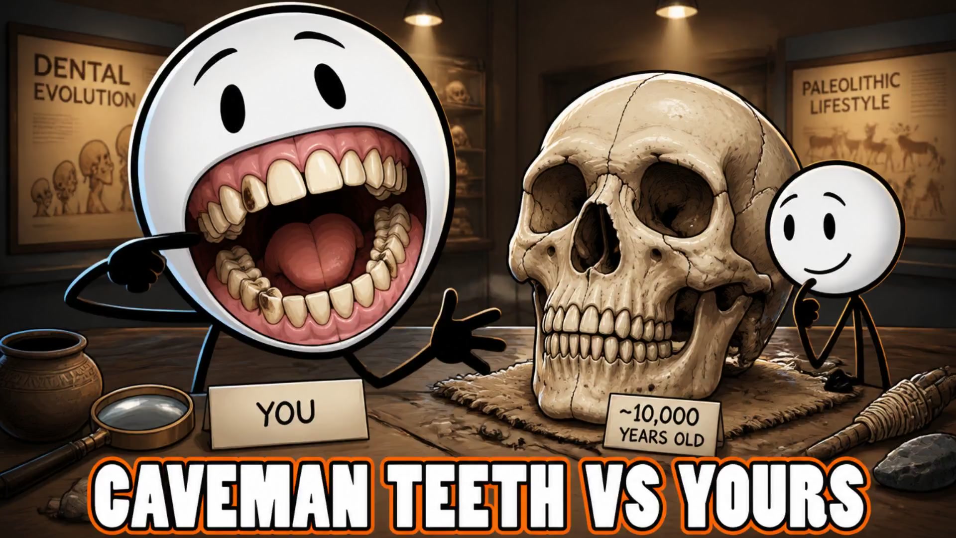 Why Your Teeth Are Worse Than a Caveman's!