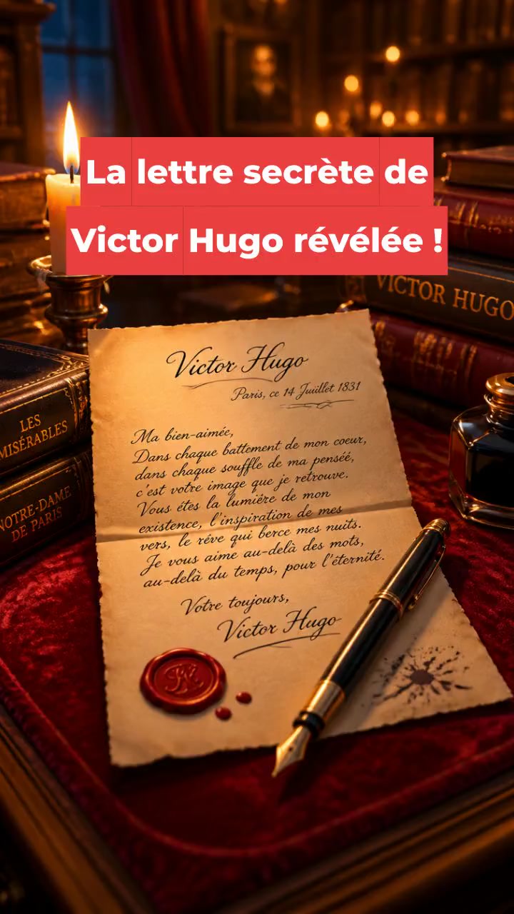 La lettre secrète de Victor Hugo révélée !