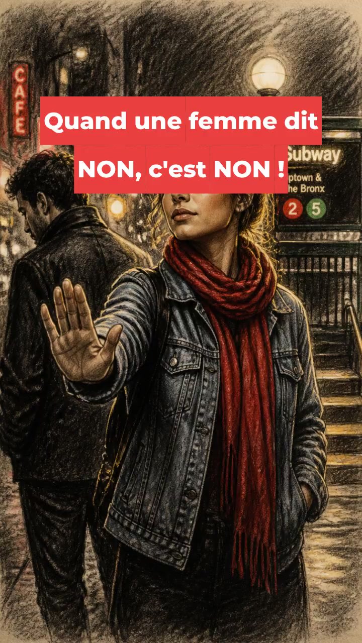 Quand une femme dit NON, c'est NON !