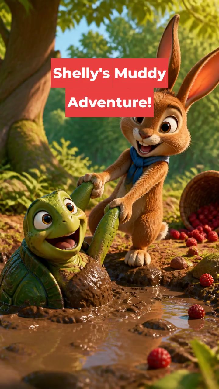 The Tortoise's Muddy Adventure!