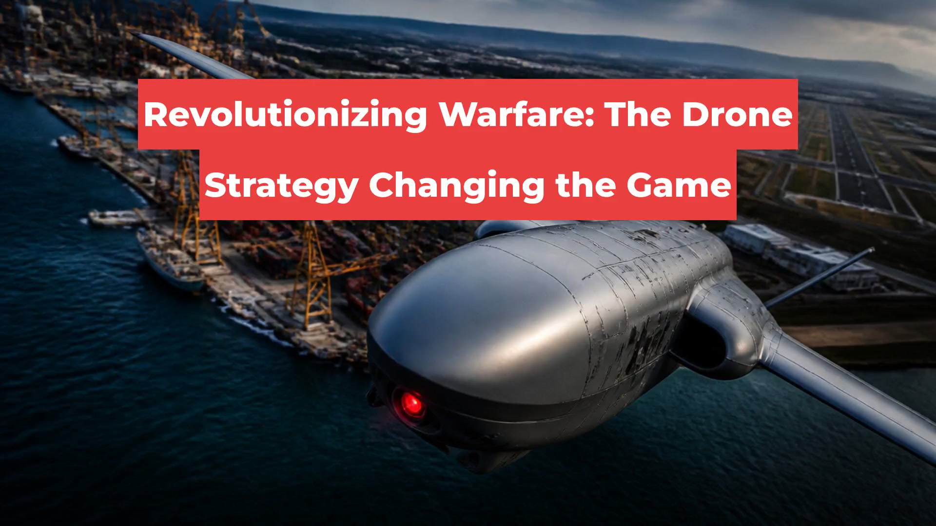 Revolutionizing Warfare: The Drone Strategy Changing the Game