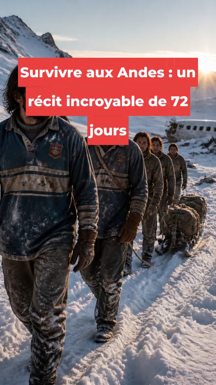Survivre aux Andes : un récit incroyable de 72 jours
