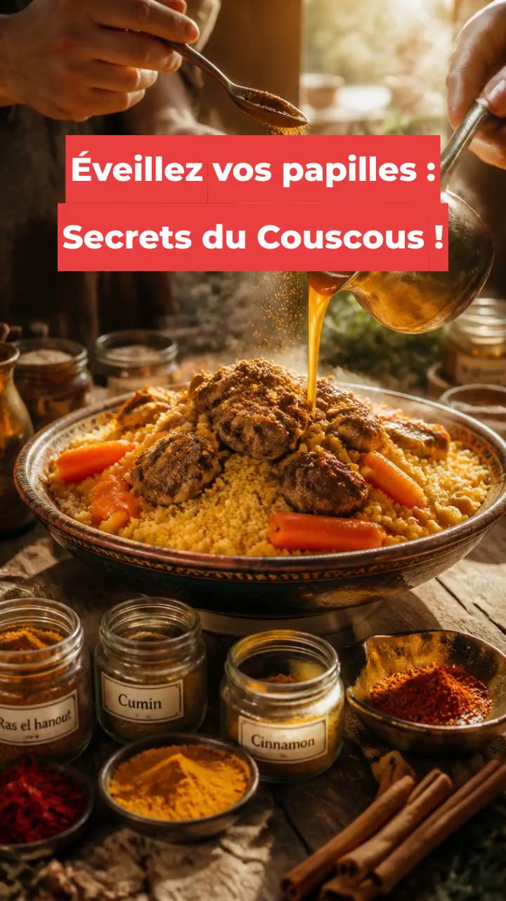 Éveillez vos papilles : Secrets du Couscous !
