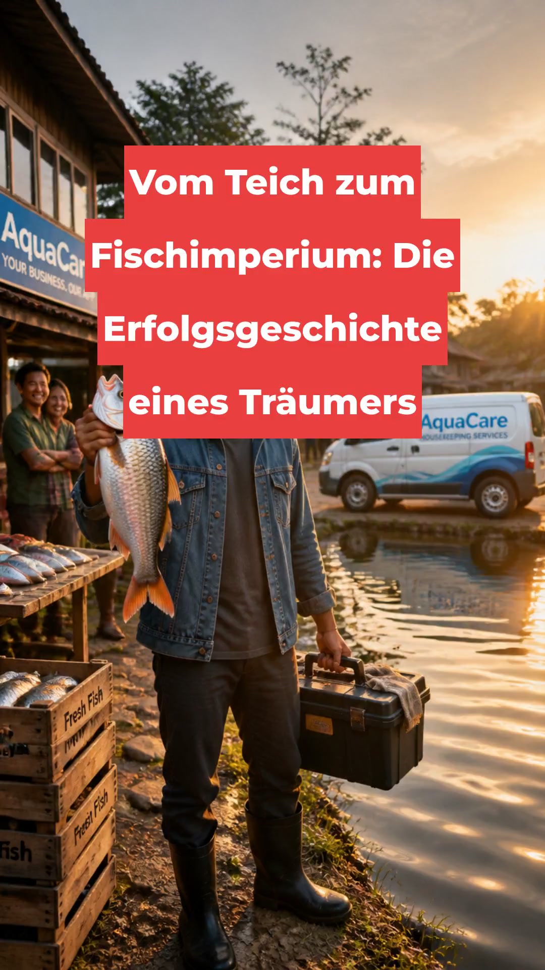Vom Teich zum Fischimperium: Die Erfolgsgeschichte eines Träumers