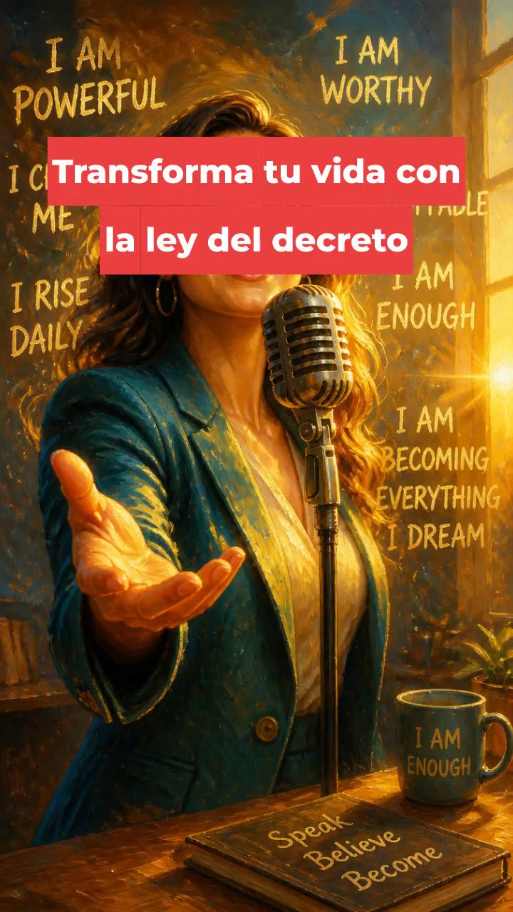 Transforma tu vida con la ley del decreto
