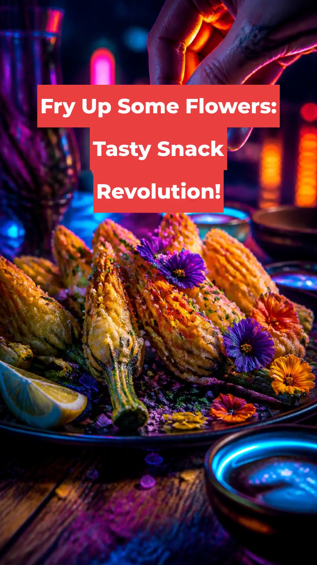 Fry Up Some Flowers: Tasty Snack Revolution!
