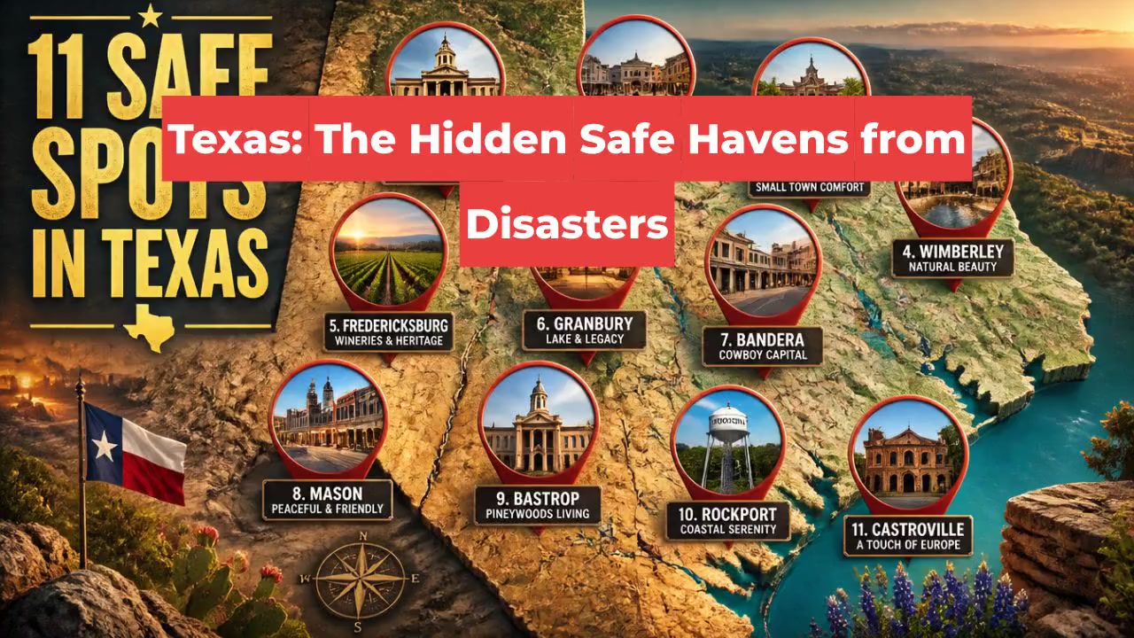 Texas: The Hidden Safe Havens from Disasters