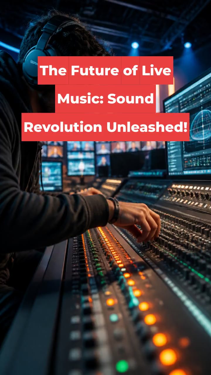 The Future of Live Music: Sound Revolution Unleashed!
