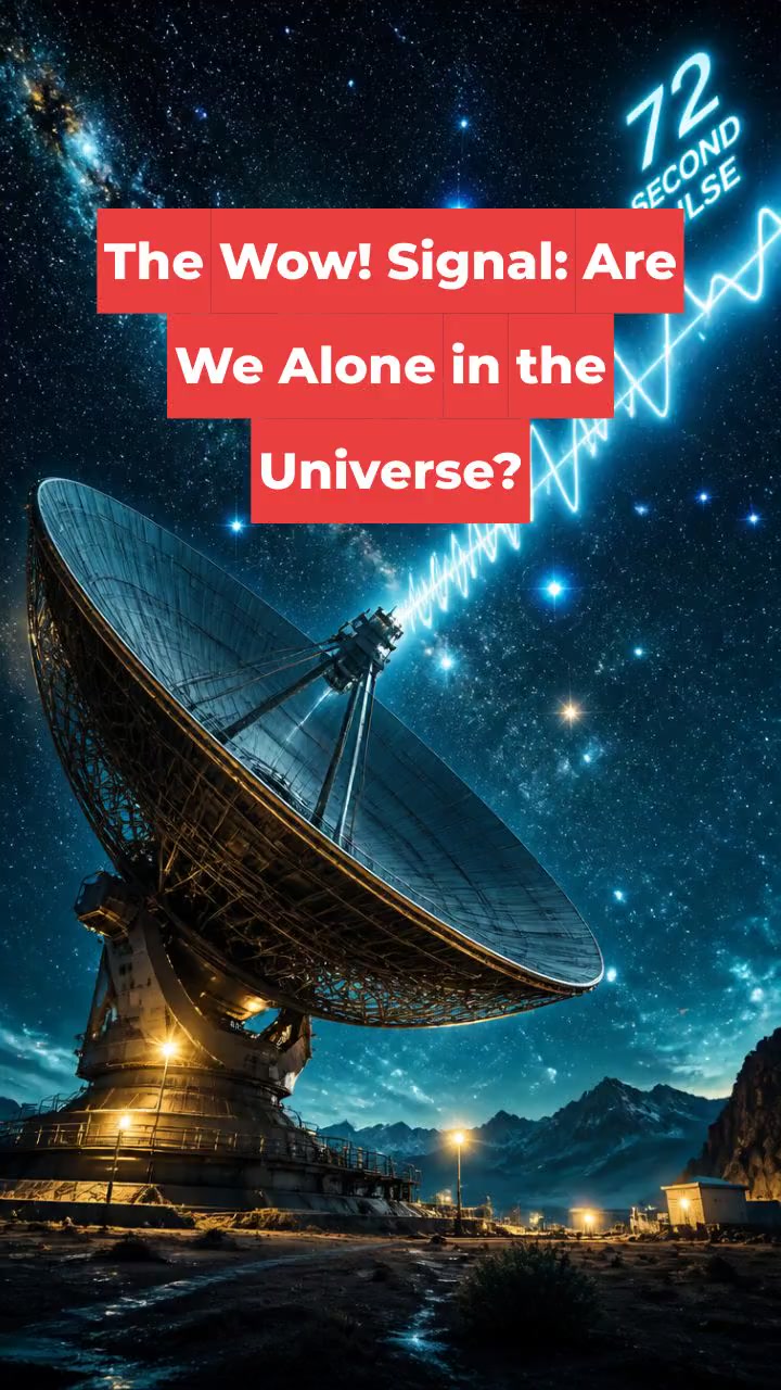 The Wow! Signal: Are We Alone in the Universe?
