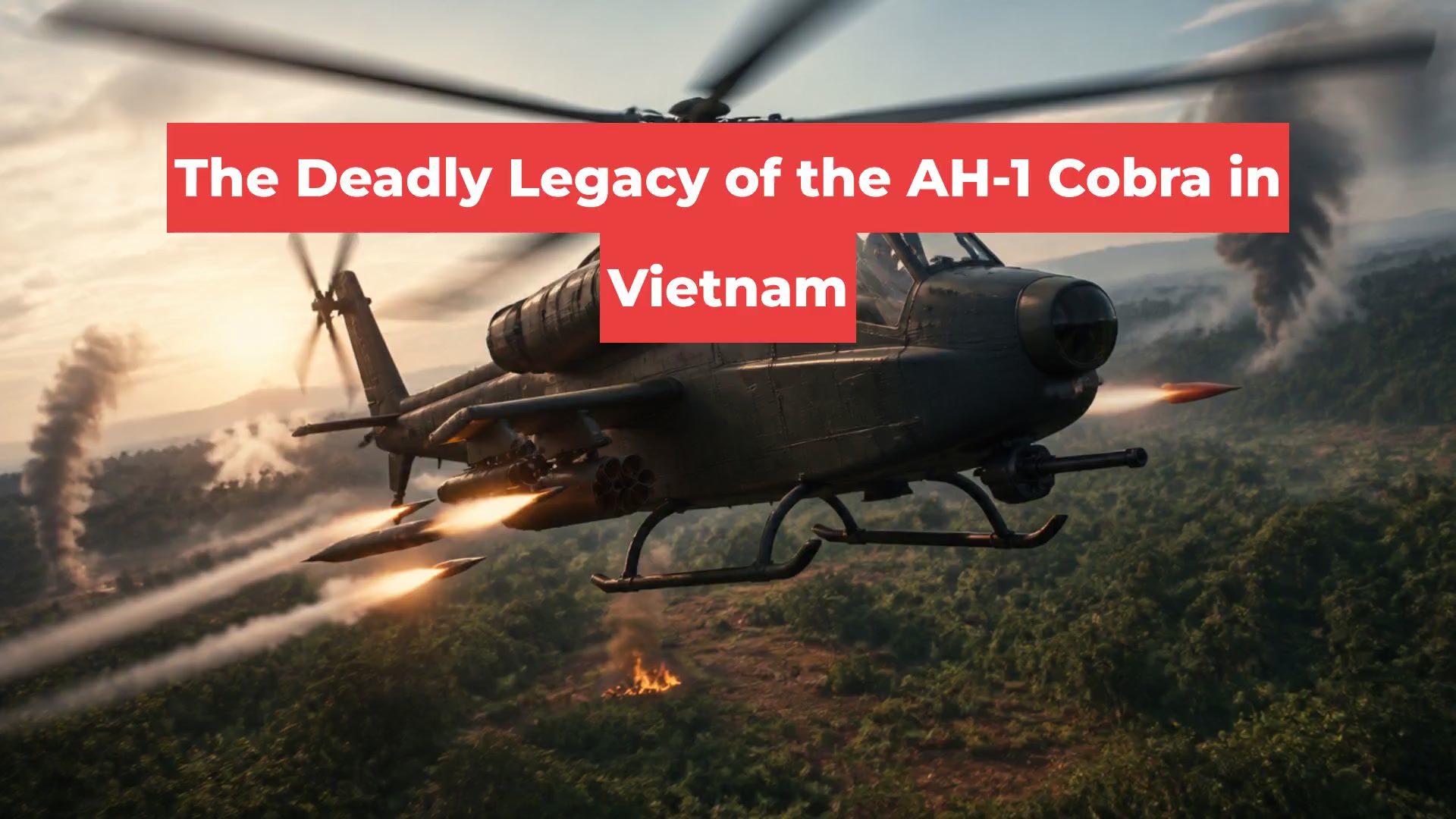 The Deadly Legacy of the AH-1 Cobra in Vietnam