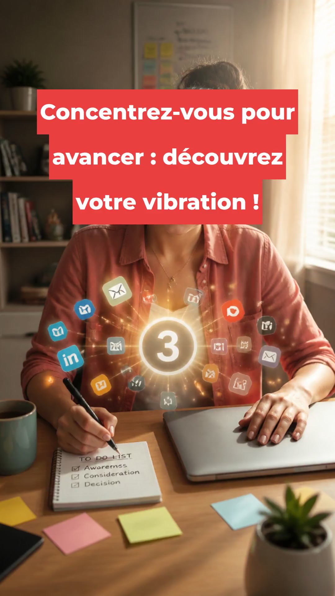 Concentrez-vous pour avancer : découvrez votre vibration !