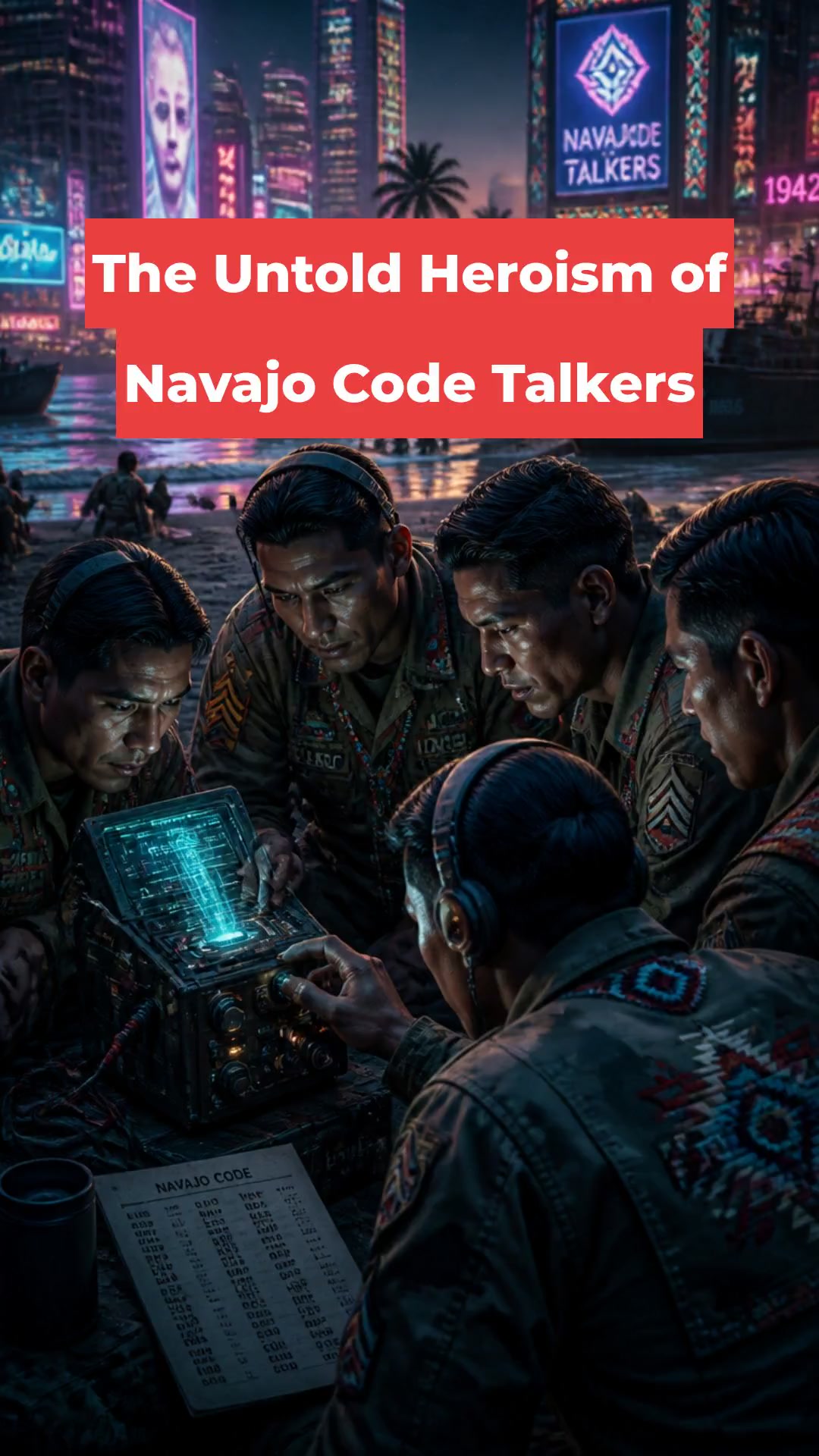 The Untold Heroism of Navajo Code Talkers