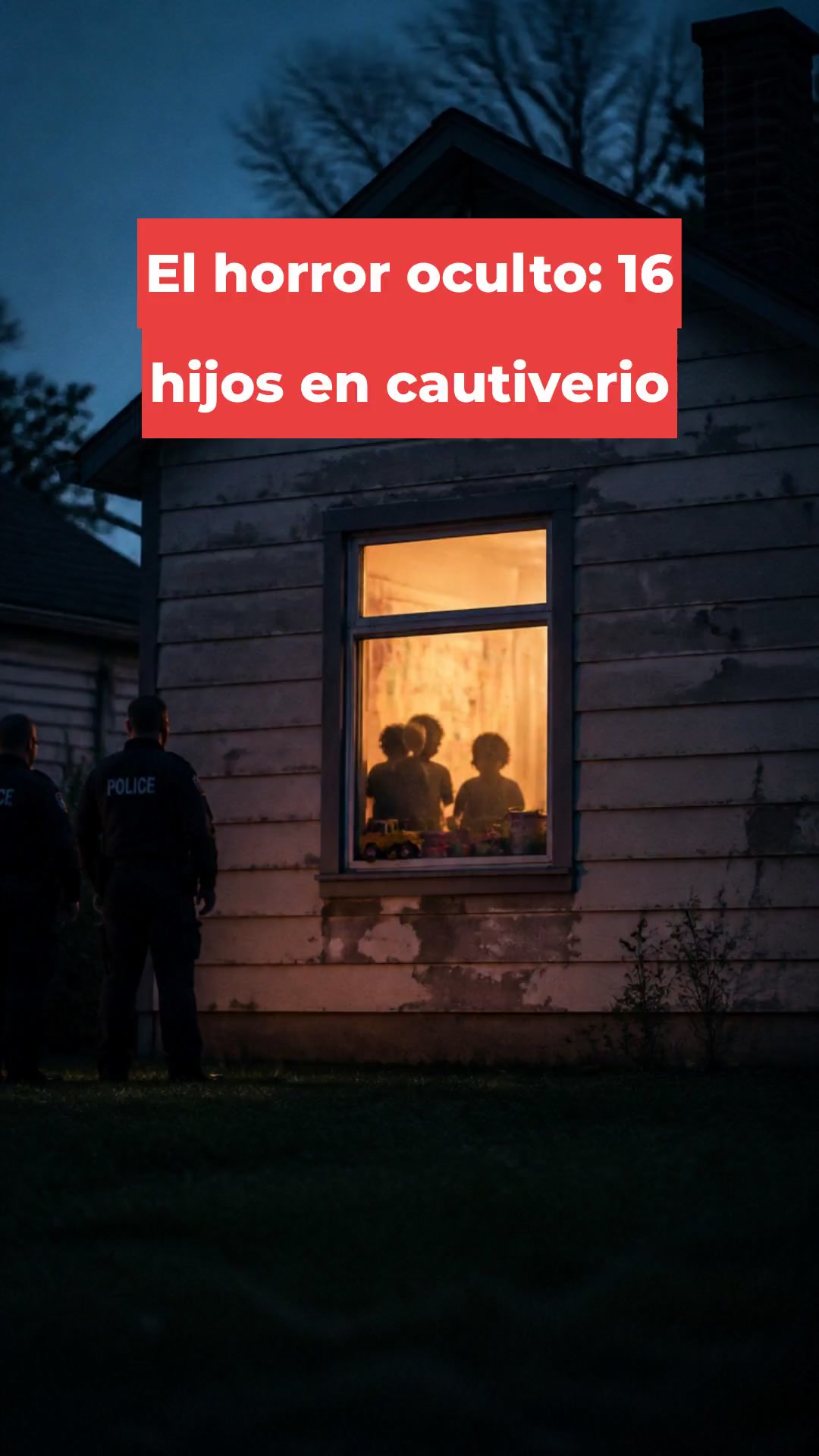 El horror oculto: 16 hijos en cautiverio