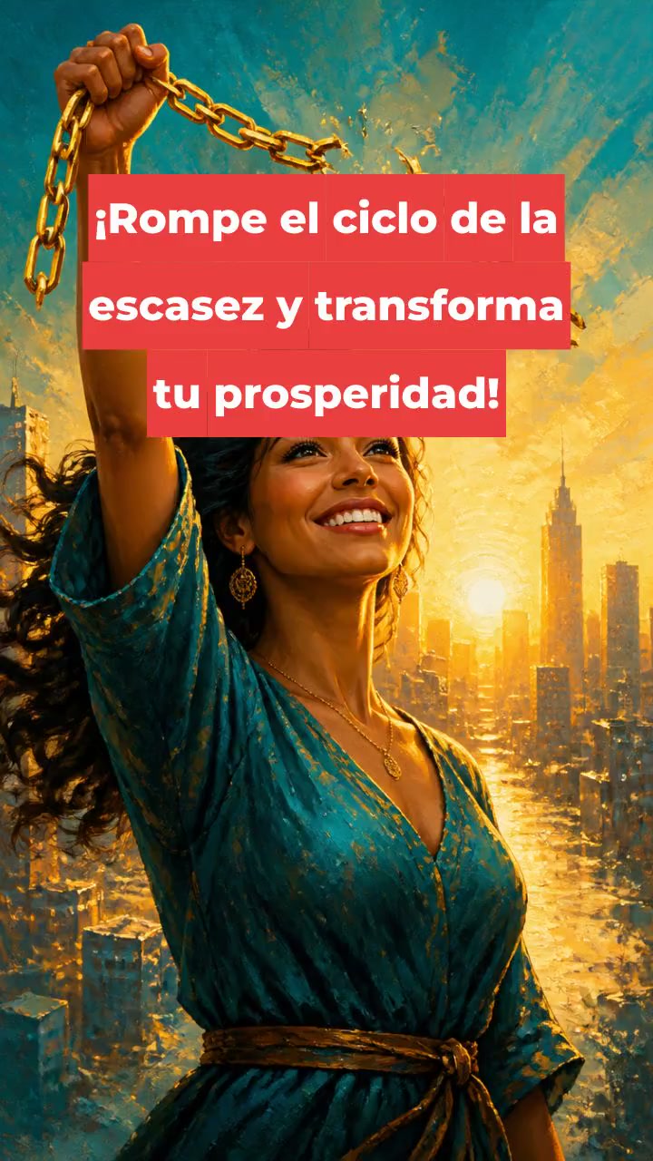 ¡Rompe el ciclo de la escasez y transforma tu prosperidad!
