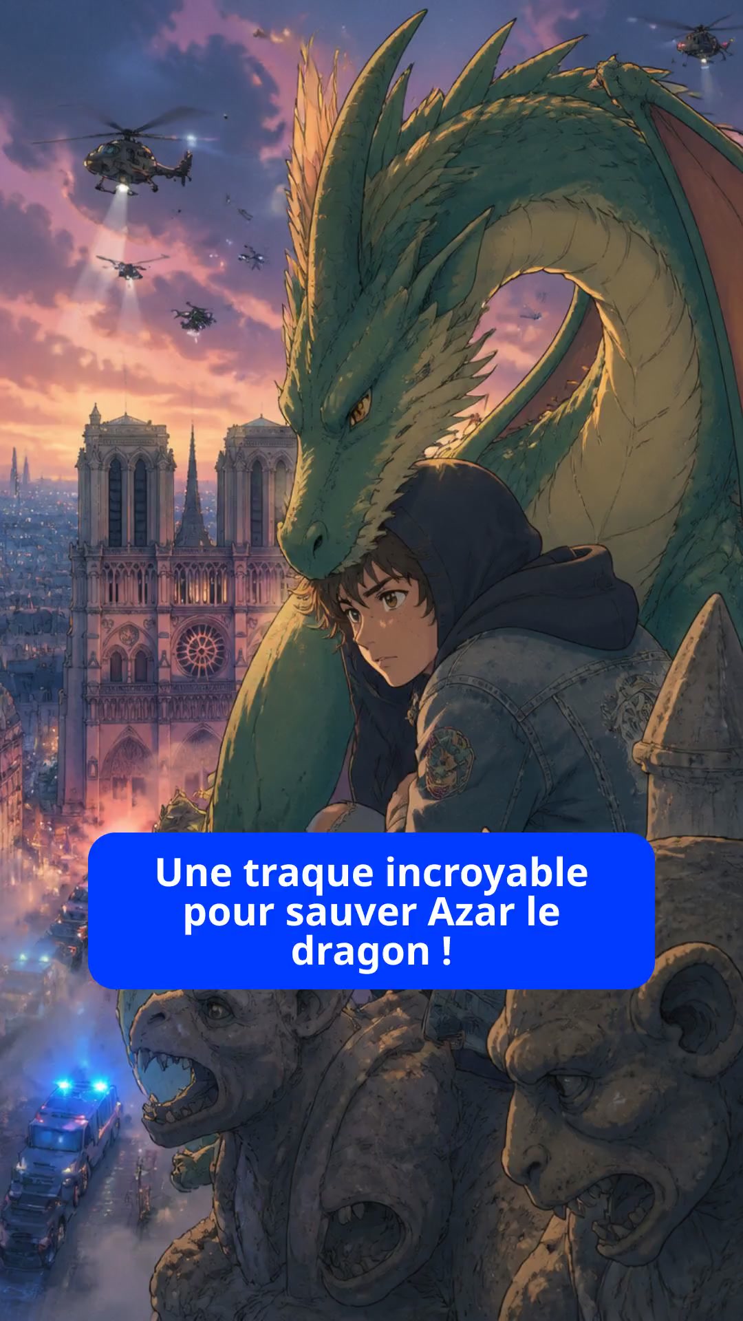 Une traque incroyable pour sauver Azar le dragon !