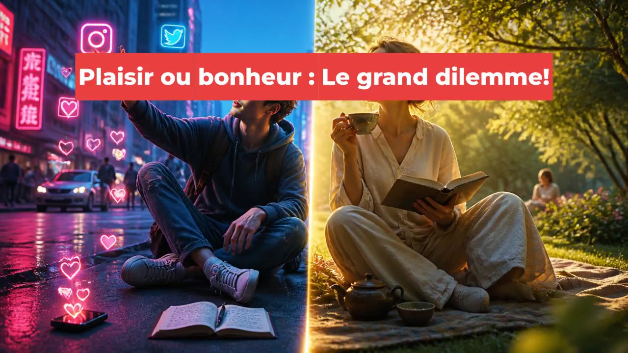 Plaisir ou bonheur : Le grand dilemme!
