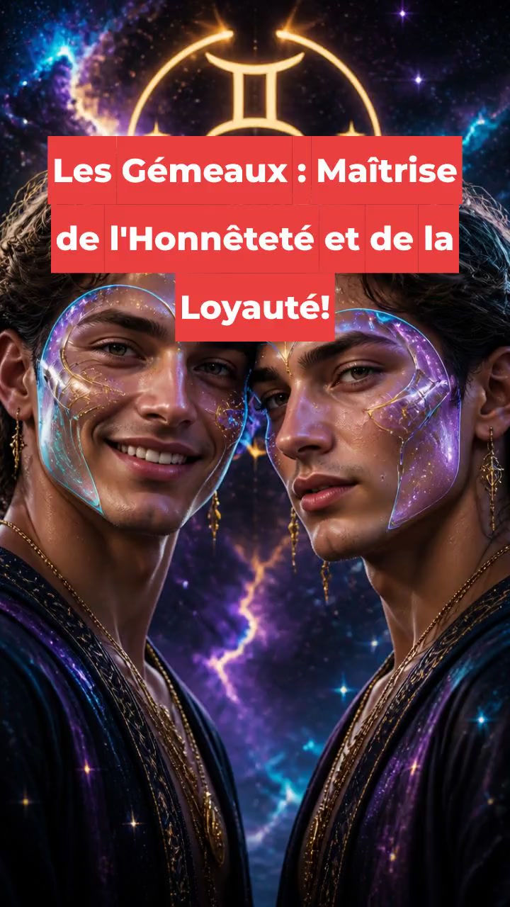 Les Gémeaux : Maîtrise de l'Honnêteté et de la Loyauté!