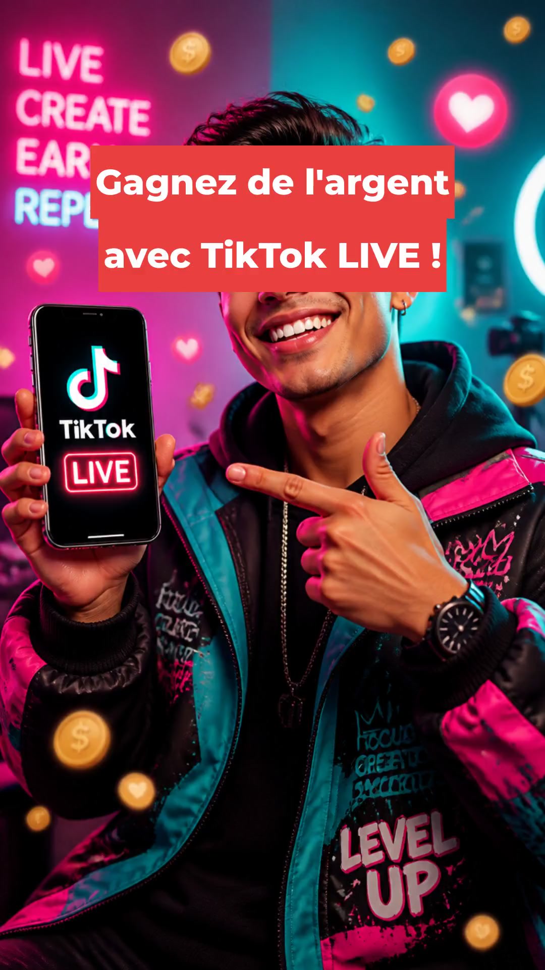 Gagnez de l'argent avec TikTok LIVE !
