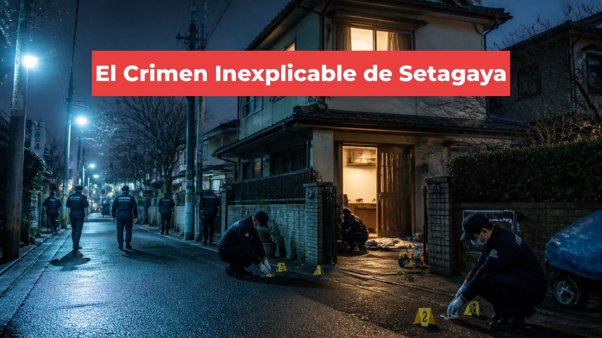 El Crimen Inexplicable de Setagaya