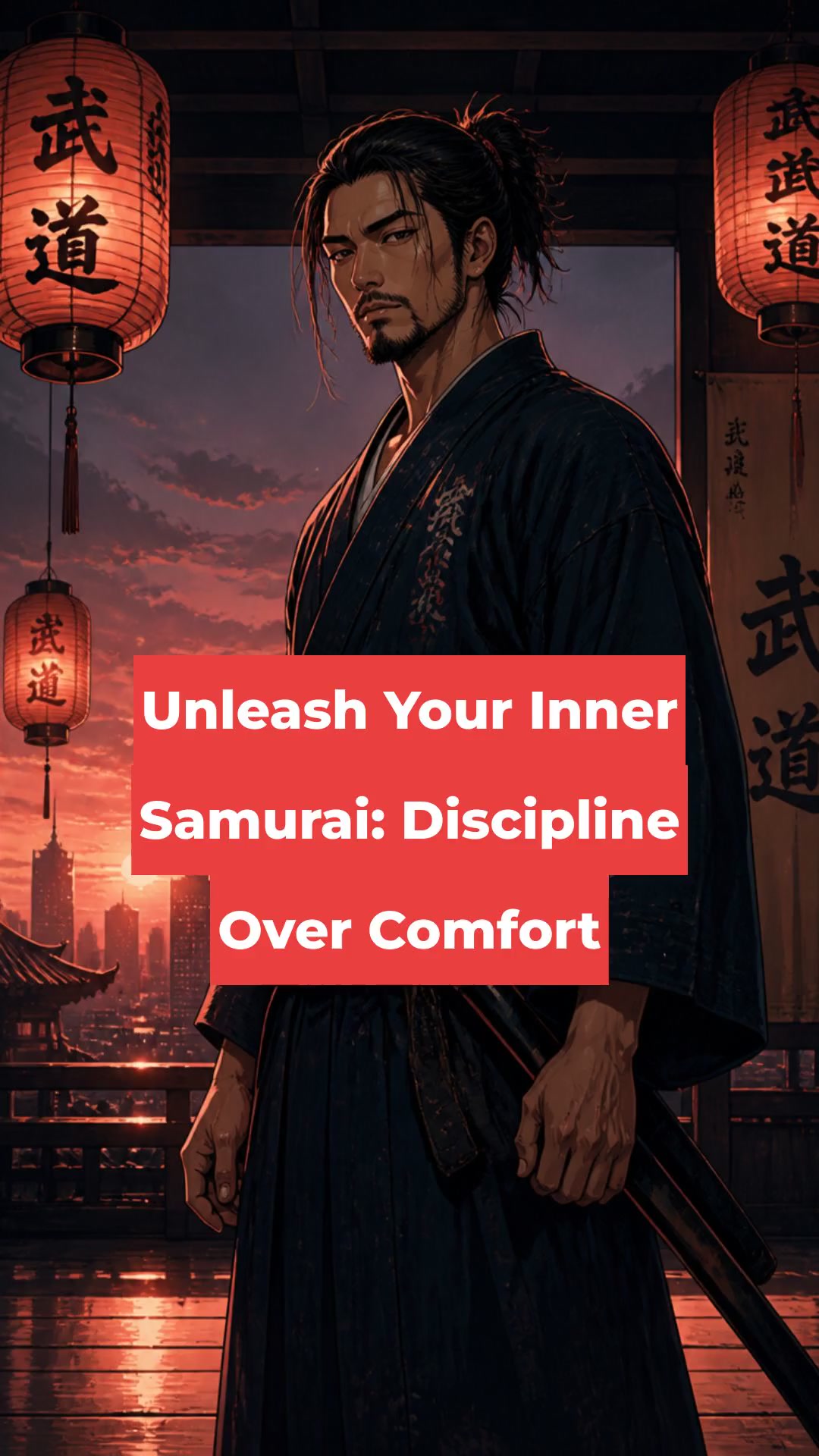 Unleash Your Inner Samurai: Discipline Over Comfort