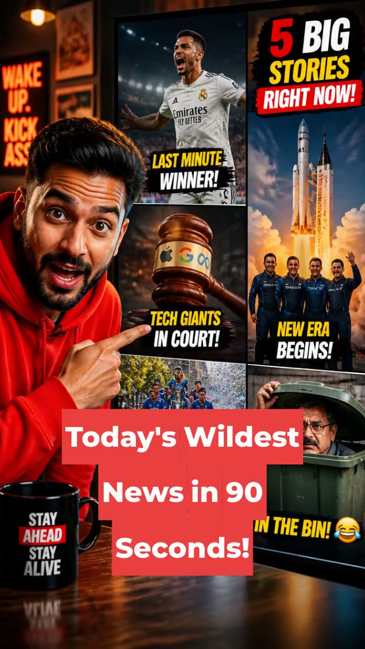 Today's Wildest News in 90 Seconds!