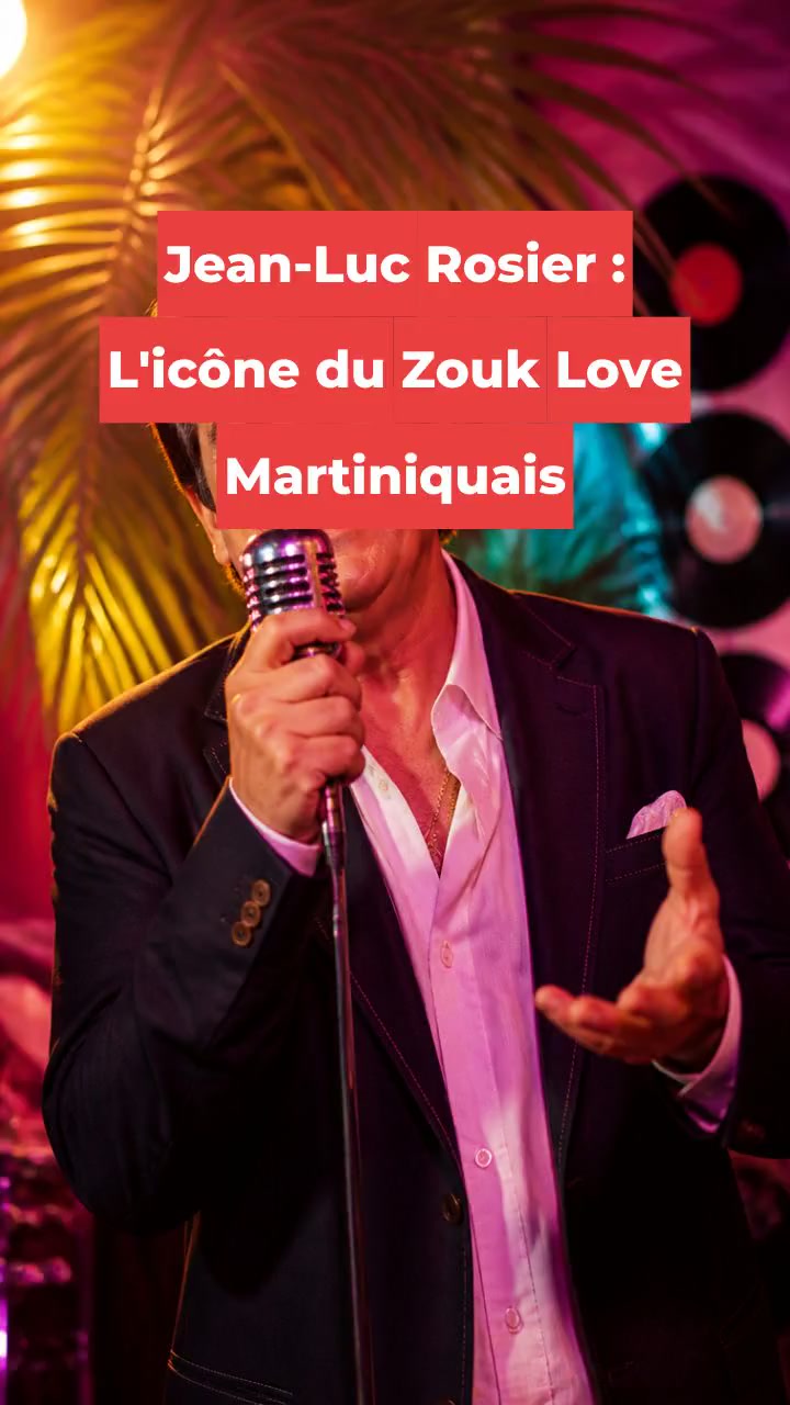 Jean-Luc Rosier : L'icône du Zouk Love Martiniquais