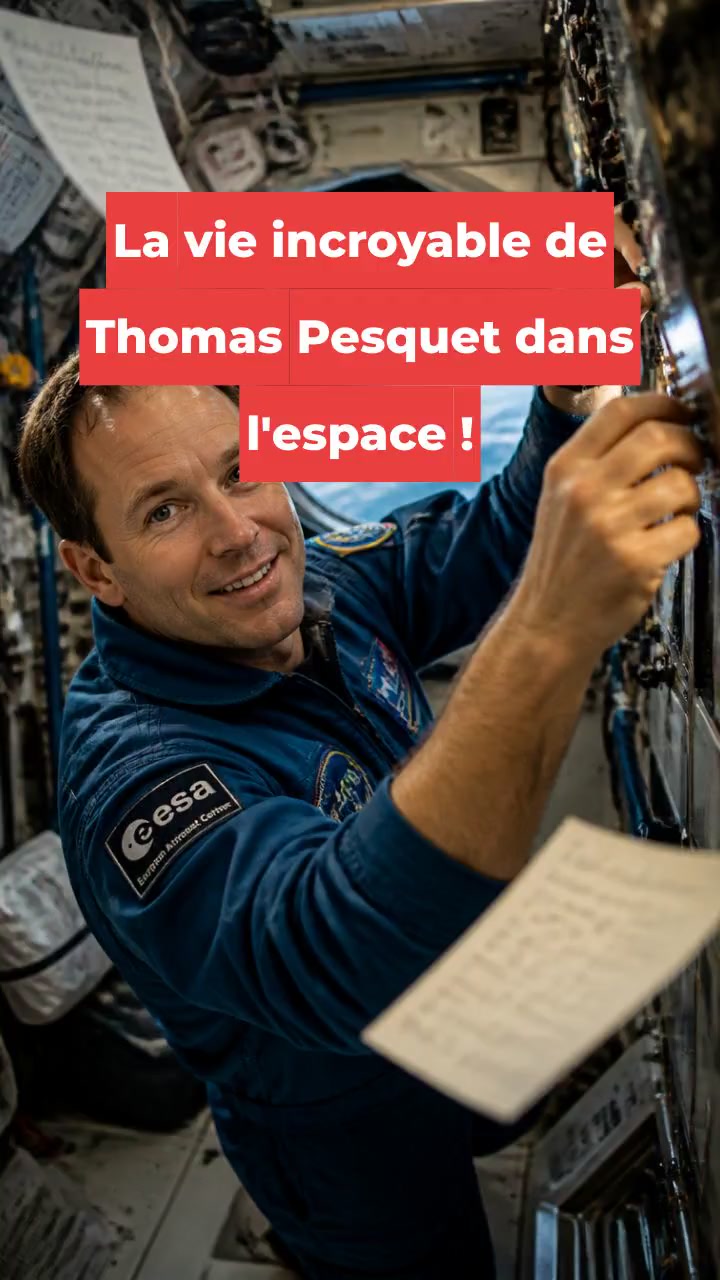 La vie incroyable de Thomas Pesquet dans l'espace !