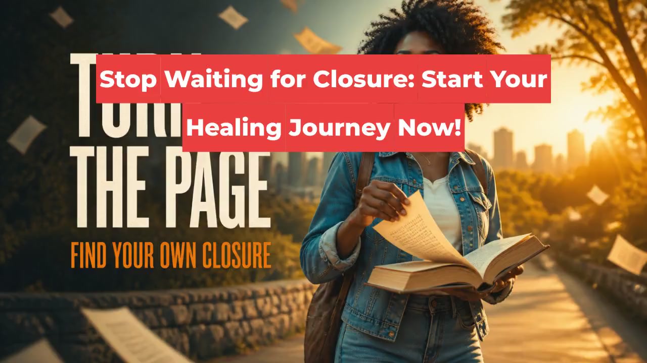 Stop Waiting for Closure: Start Your Healing Journey Now!