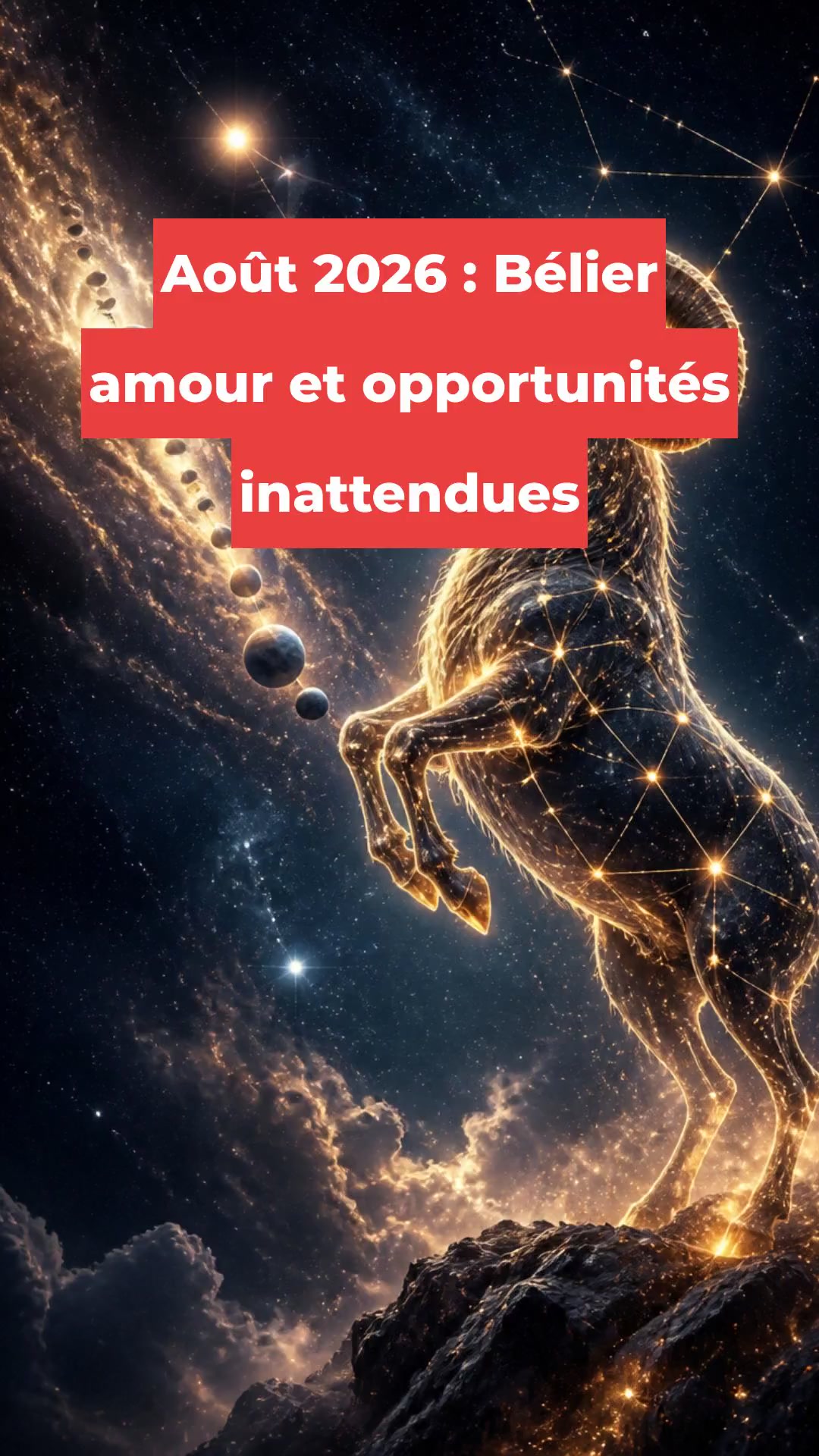 Août 2026 : Bélier amour et opportunités inattendues