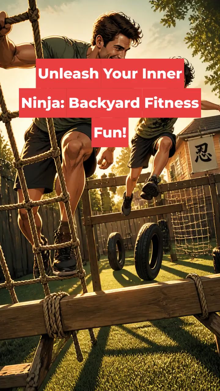 Unleash Your Inner Ninja: Backyard Fitness Fun!