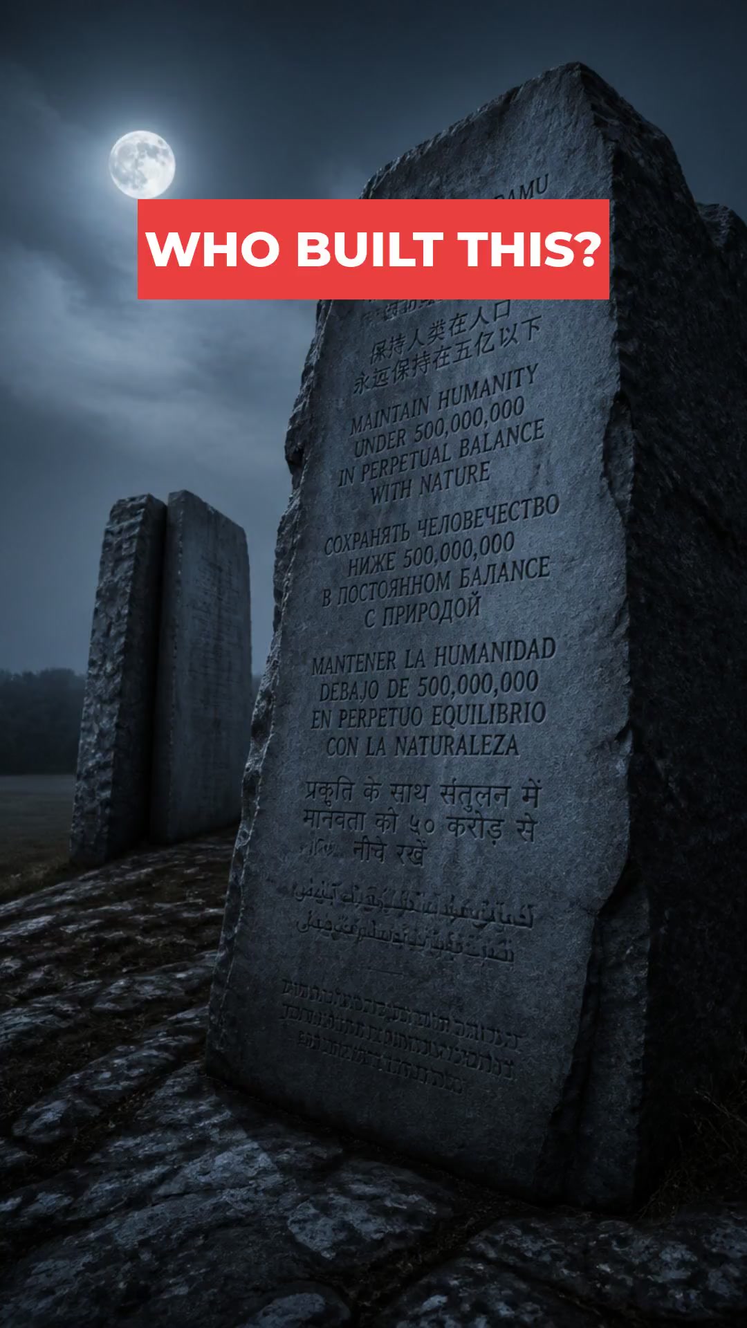 The Mystery of the Georgia Guidestones Unsolved!