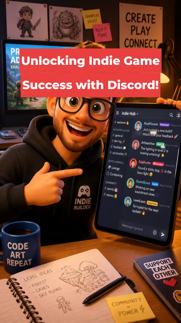 Unlocking Indie Game Success with Discord!