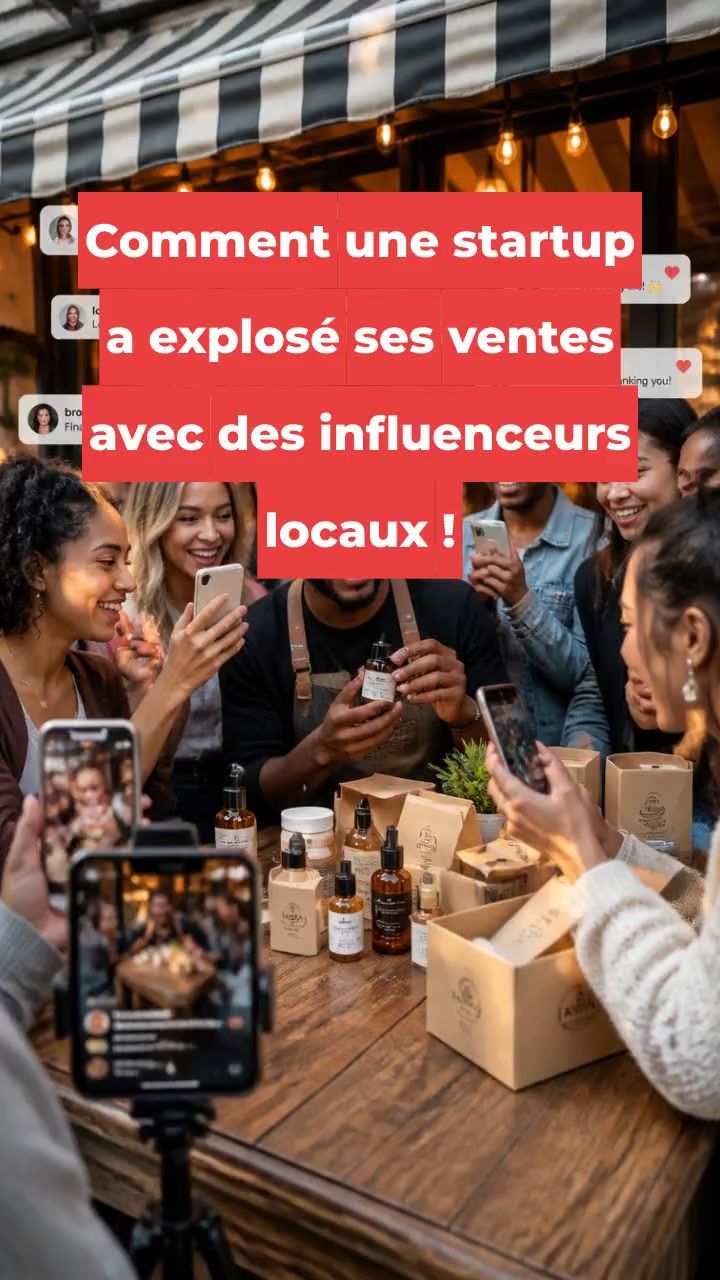 Comment une startup a explosé ses ventes avec des influenceurs locaux !