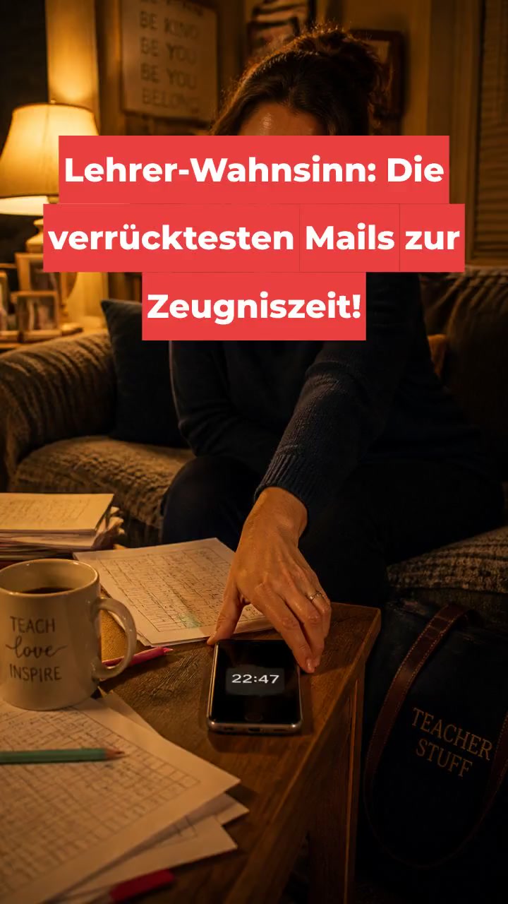 Lehrer-Wahnsinn: Die verrücktesten Mails zur Zeugniszeit!