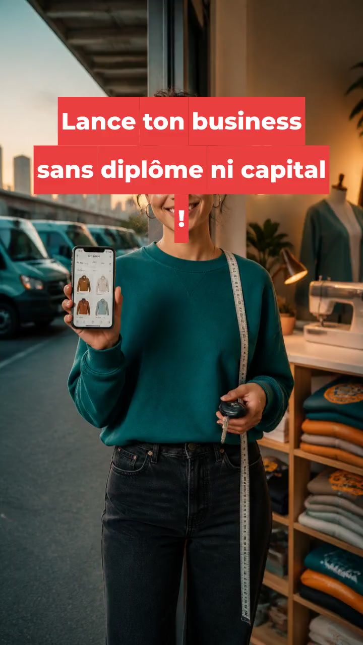 Lance ton business sans diplôme ni capital !