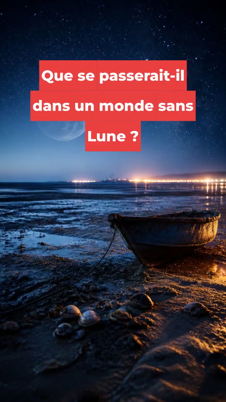 Et si la Lune disparaissait ... ?