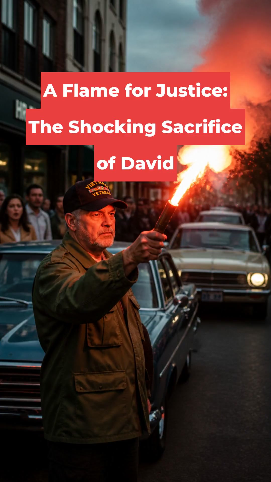 A Flame for Justice: The Shocking Sacrifice of David