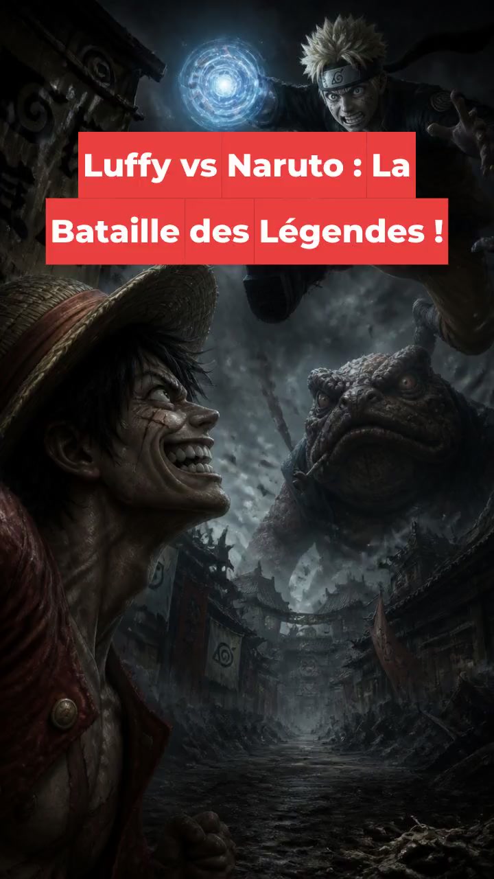 Luffy vs Naruto : La Bataille des Légendes !