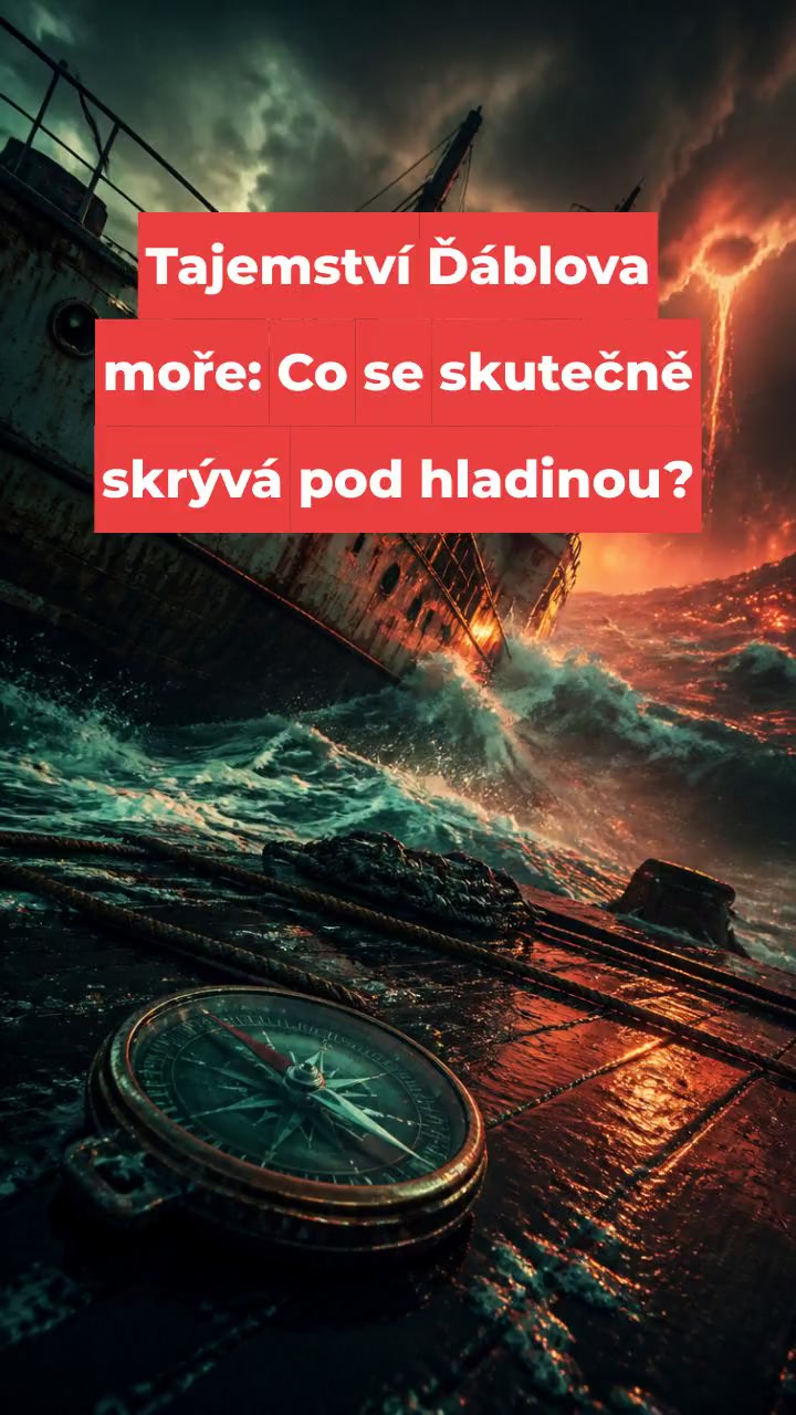 Tajemství Ďáblova moře: Co se skutečně skrývá pod hladinou?