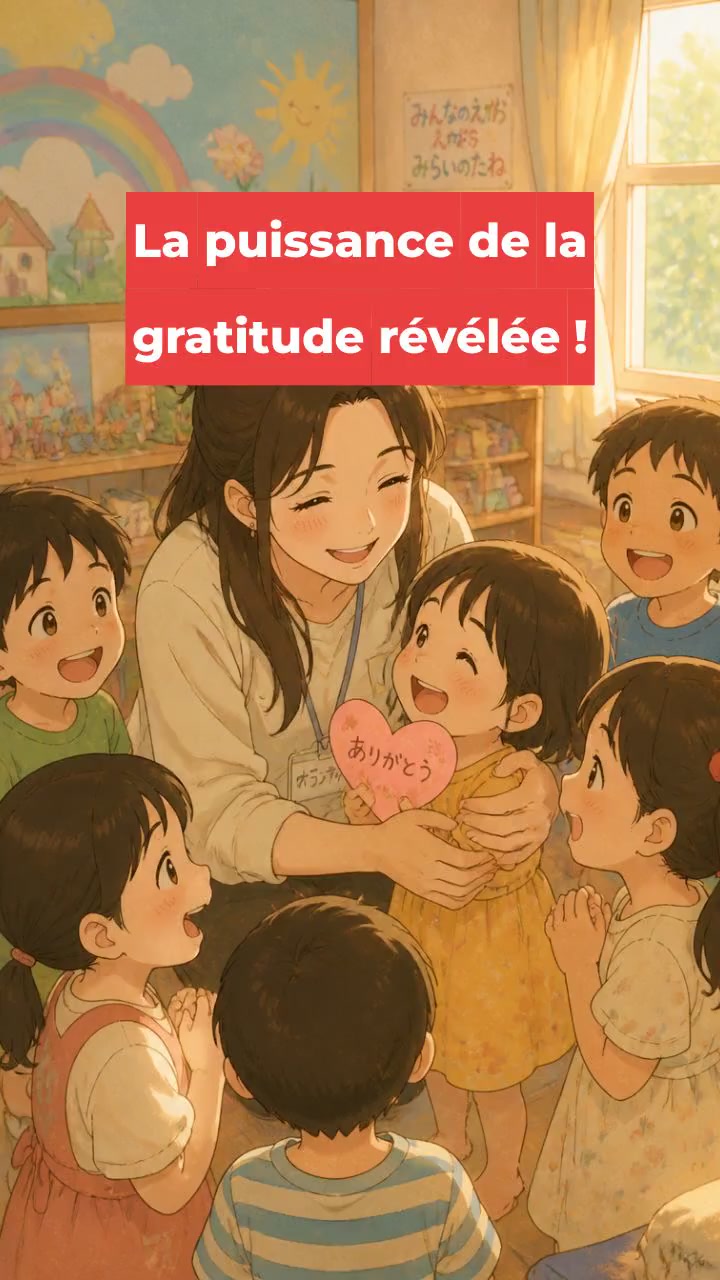 La puissance de la gratitude révélée !