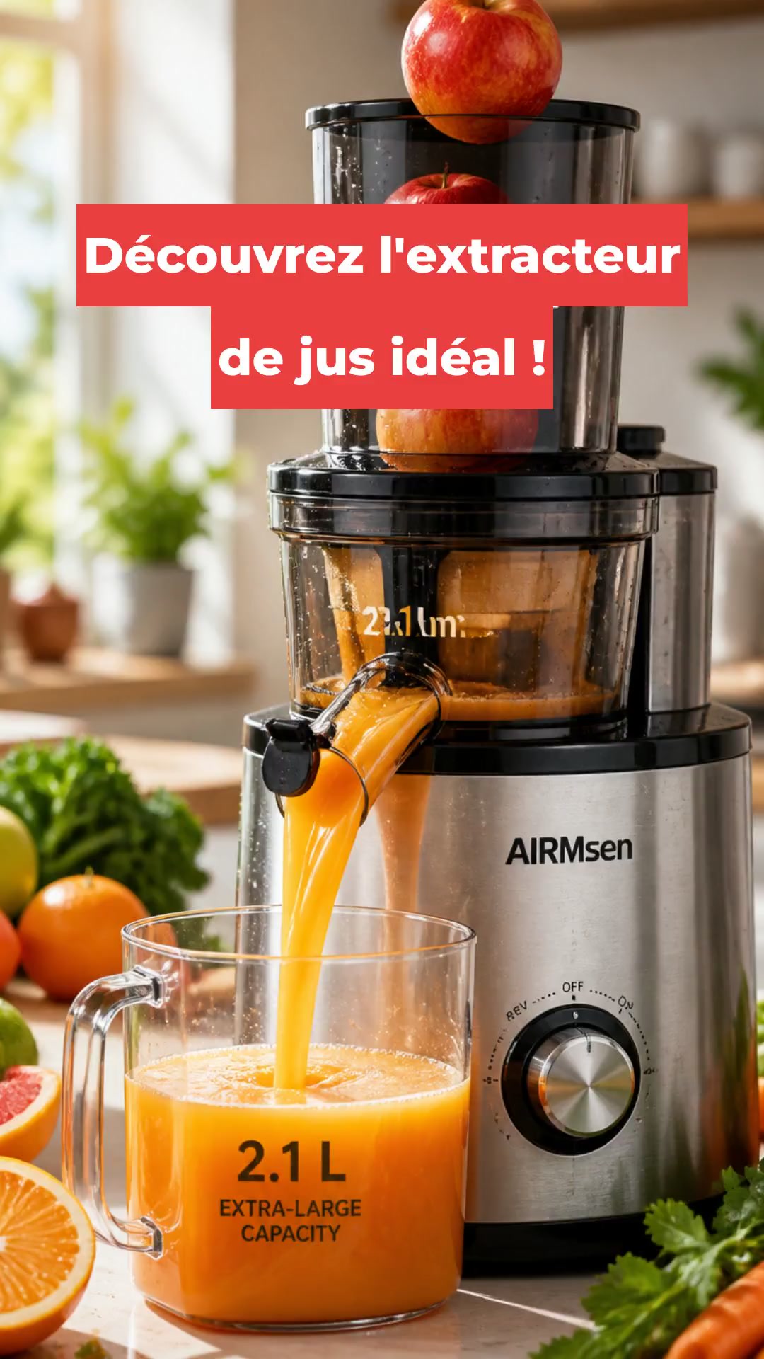 Découvrez l'extracteur de jus idéal !
