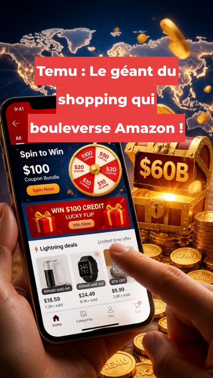 Temu : Le géant du shopping qui bouleverse Amazon !