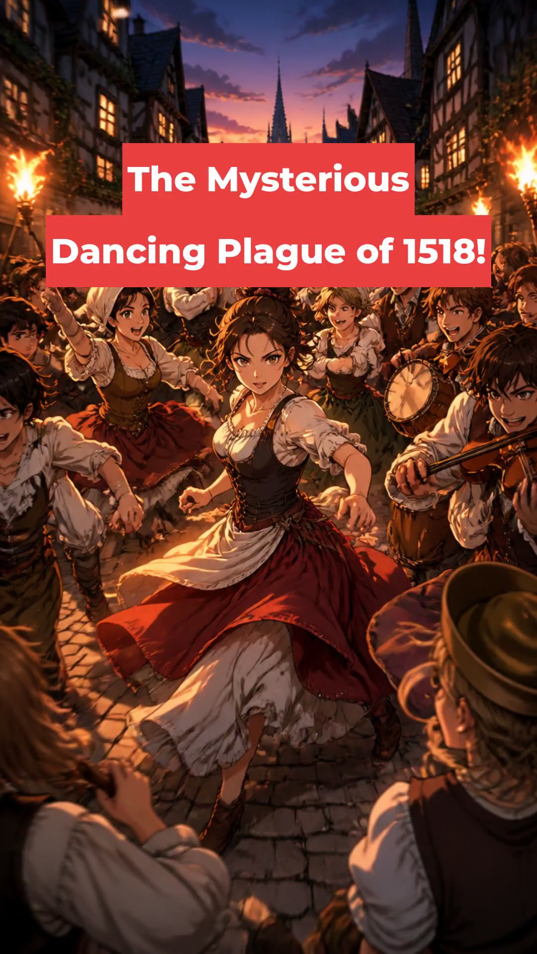 The Mysterious Dancing Plague of 1518!