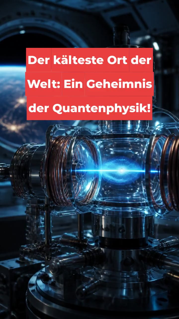 Der kälteste Ort der Welt: Ein Geheimnis der Quantenphysik!